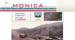 Desktop Screenshot of monicaconstruction.com